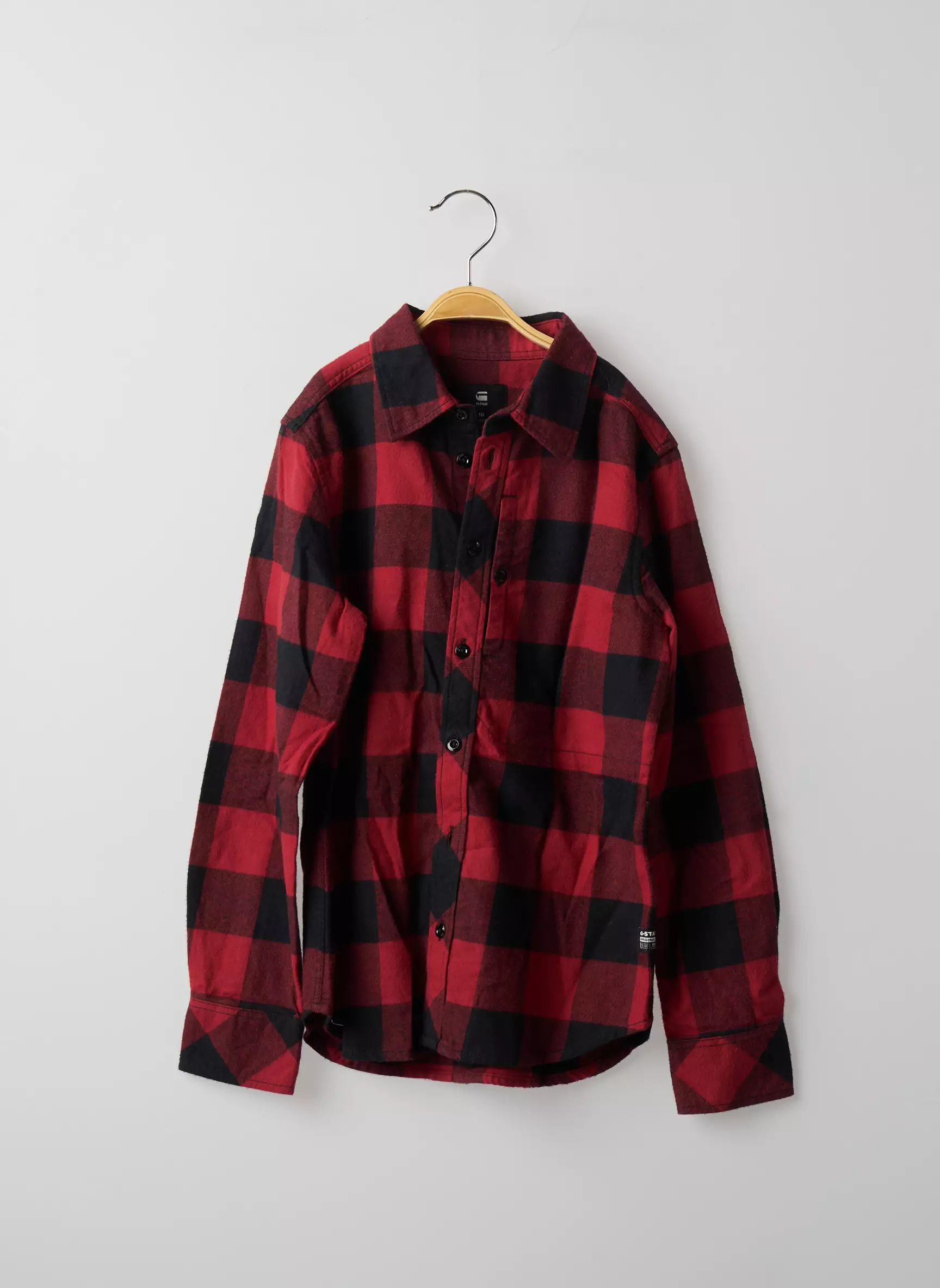 G Star Manches Longues Garcon couleur rouge