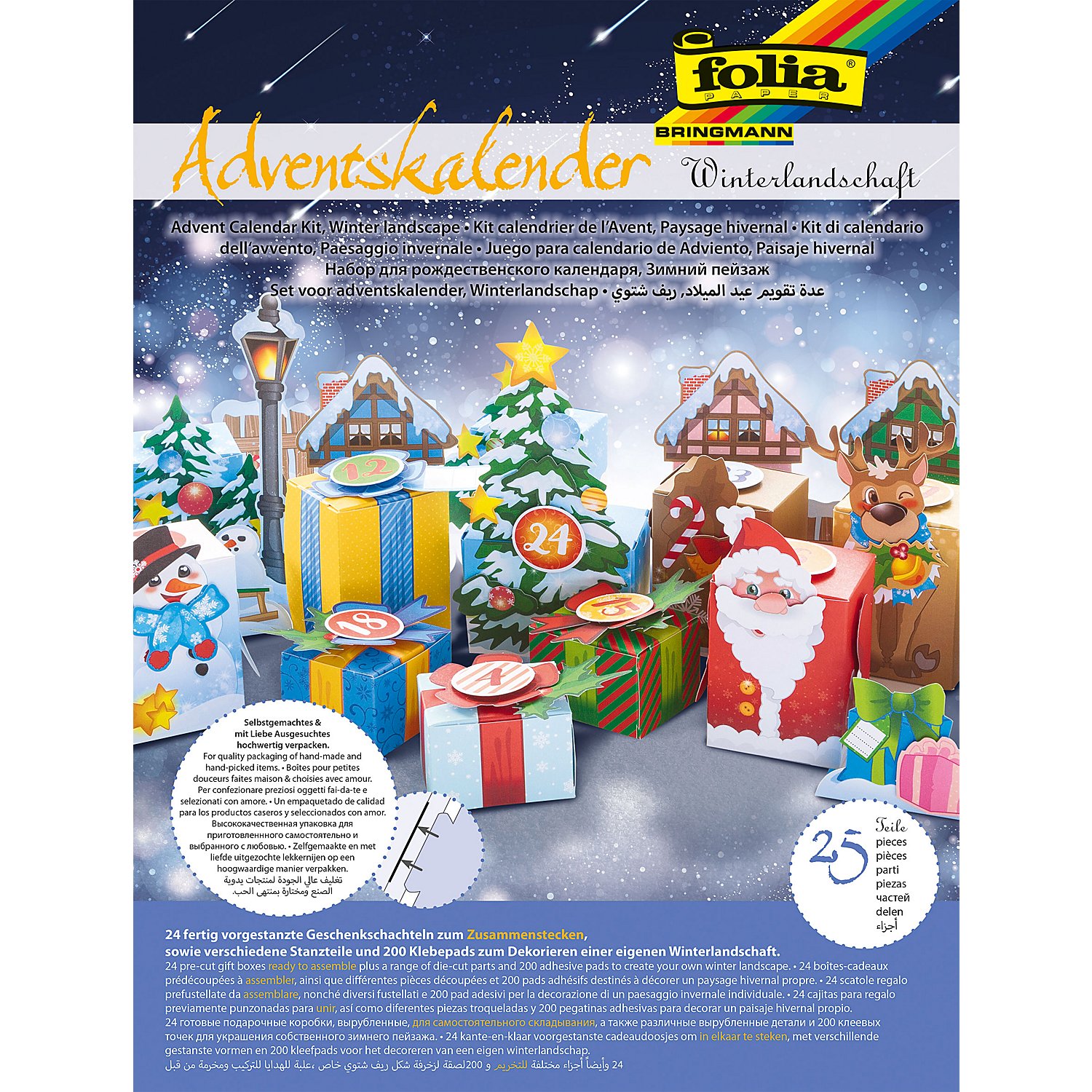 folia Adventskalender-Set 