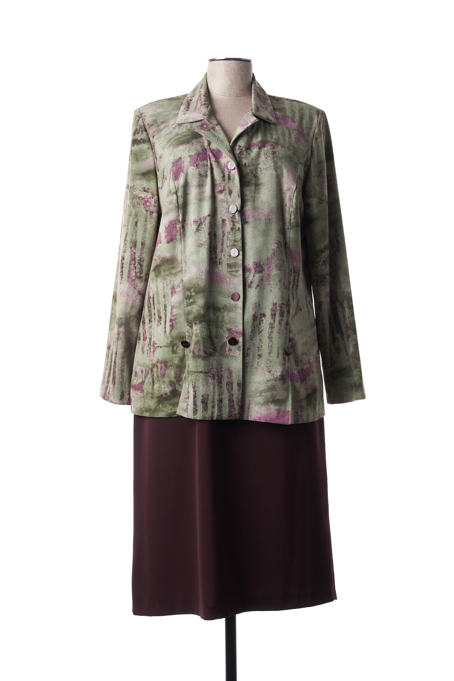 France Rivoire Ensembles Robe Femme couleur vert
