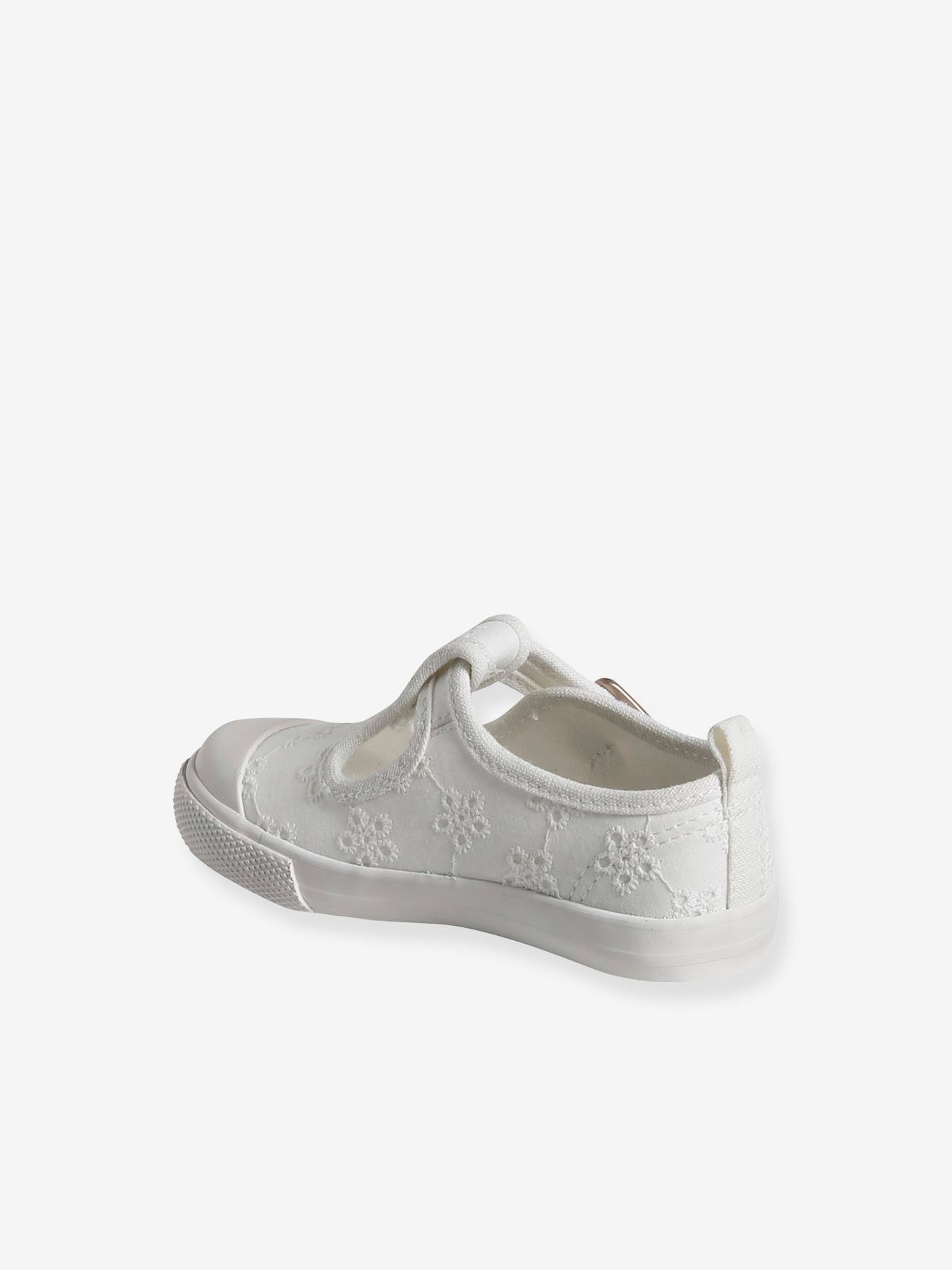 Vertbaudet Baby Stoff-Sandalen - gelb