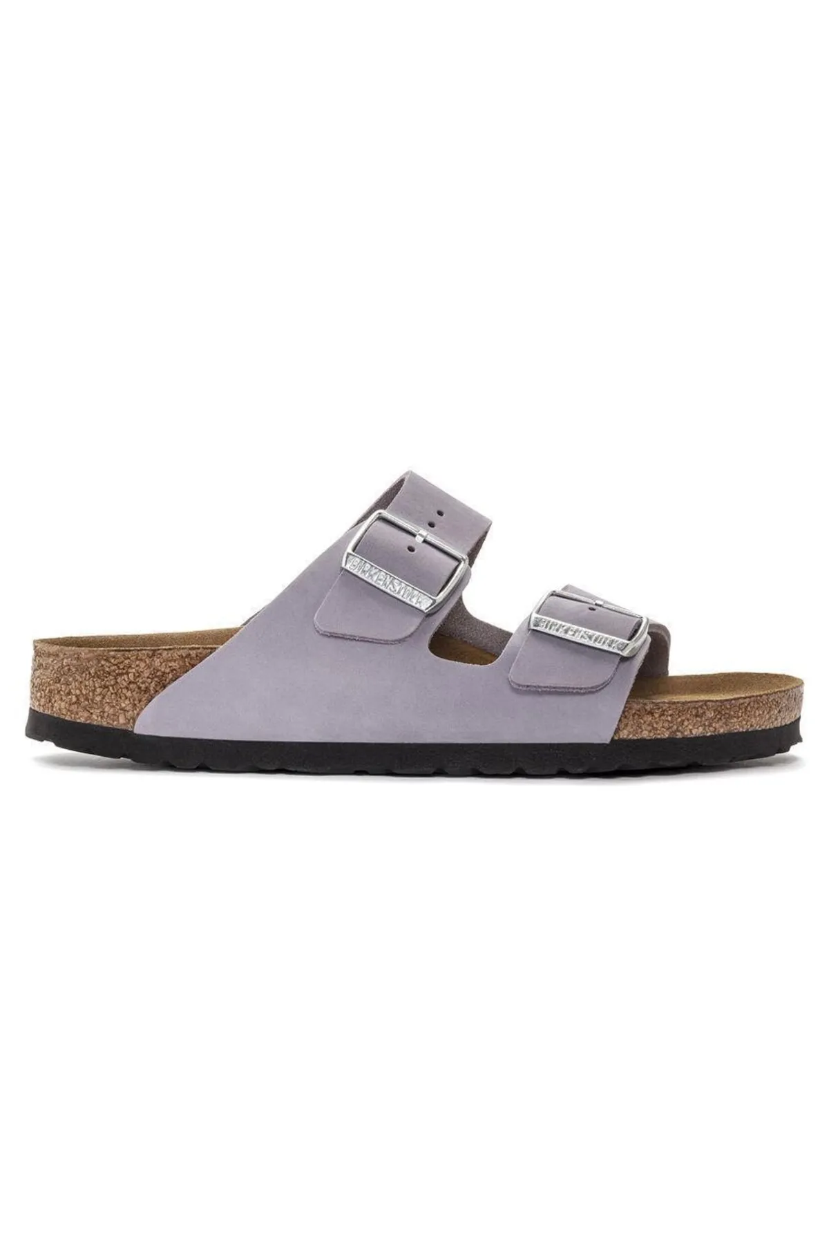 Birkenstock  Pantolette - Lila - Flacher Absatz