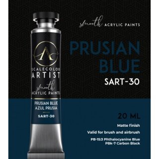 Artist Scale Color: Prusian Blue (20ml)