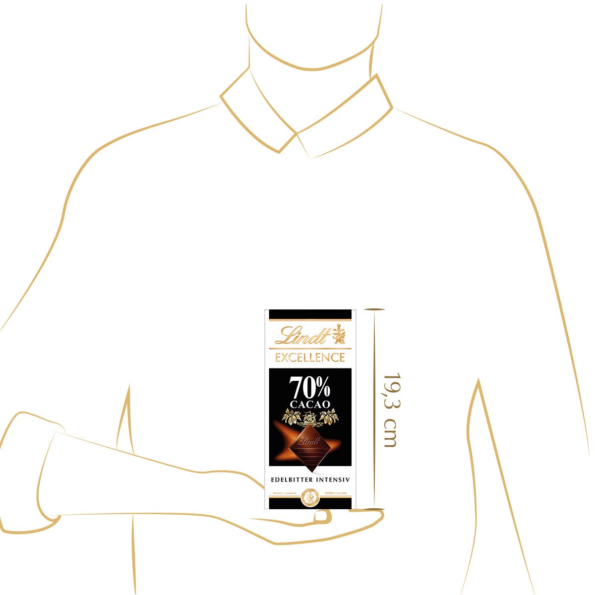 EXCELLENCE 70%, 100g