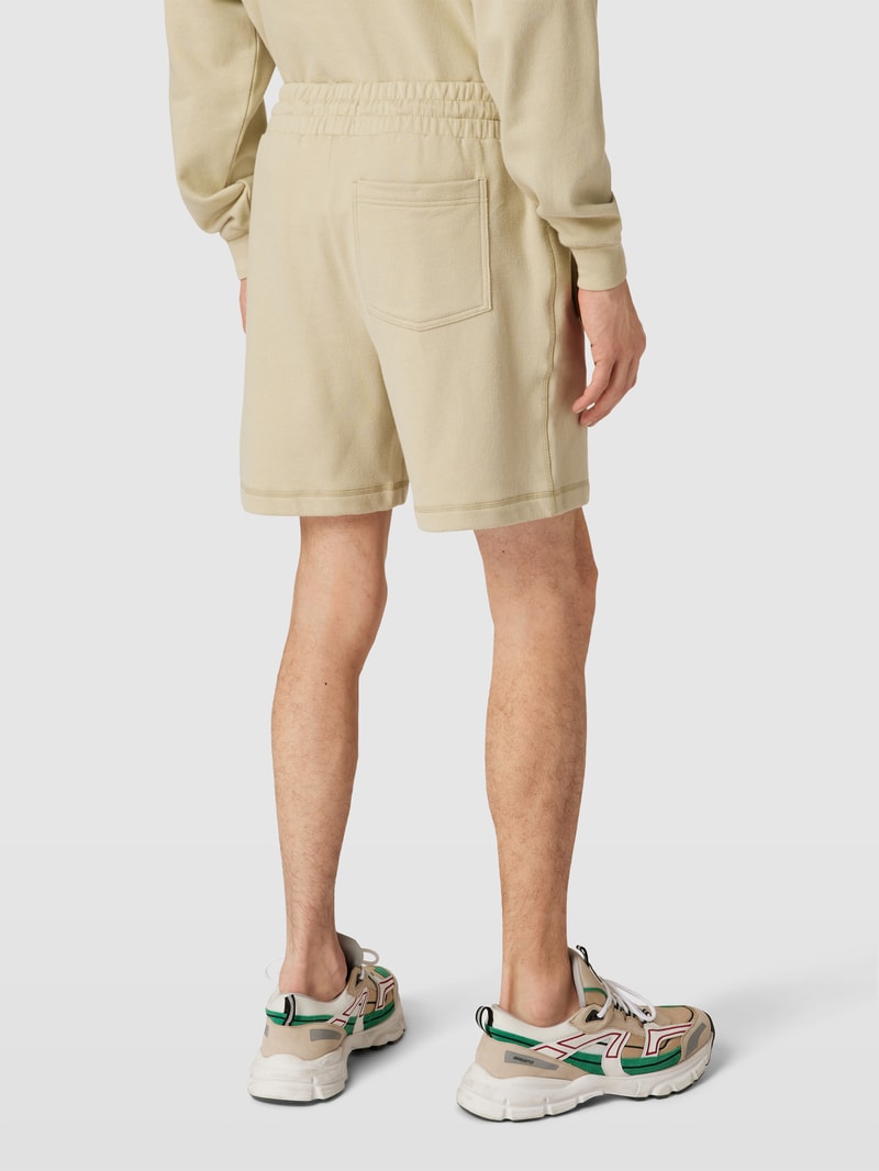 Sweatshorts mit elastischem Bund in schilf