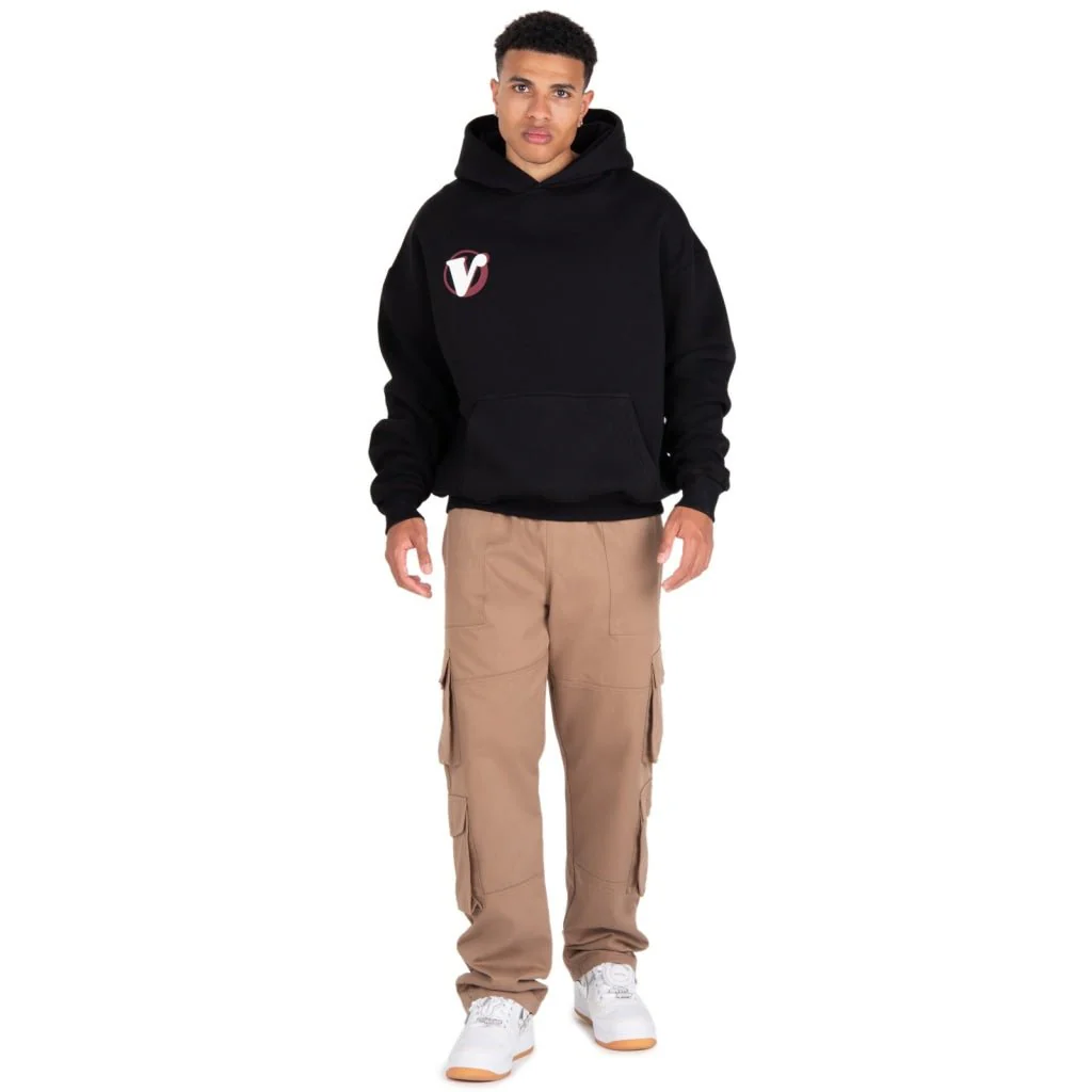 CANDY SHOP POPCORN HOODIE BLACK