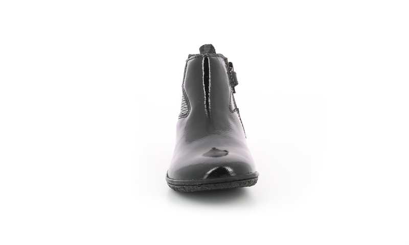 Boots cuir Vermillon