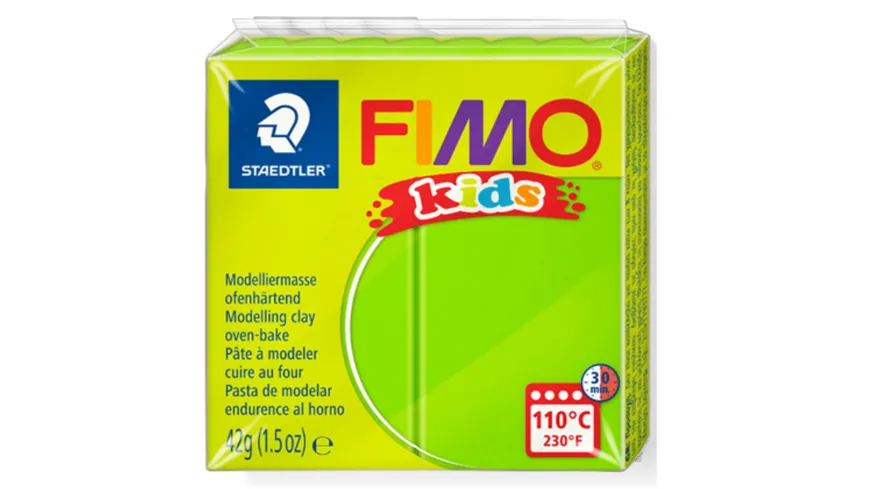 STAEDTLER Modelliermasse FIMO® Kids hellgrün 42 g