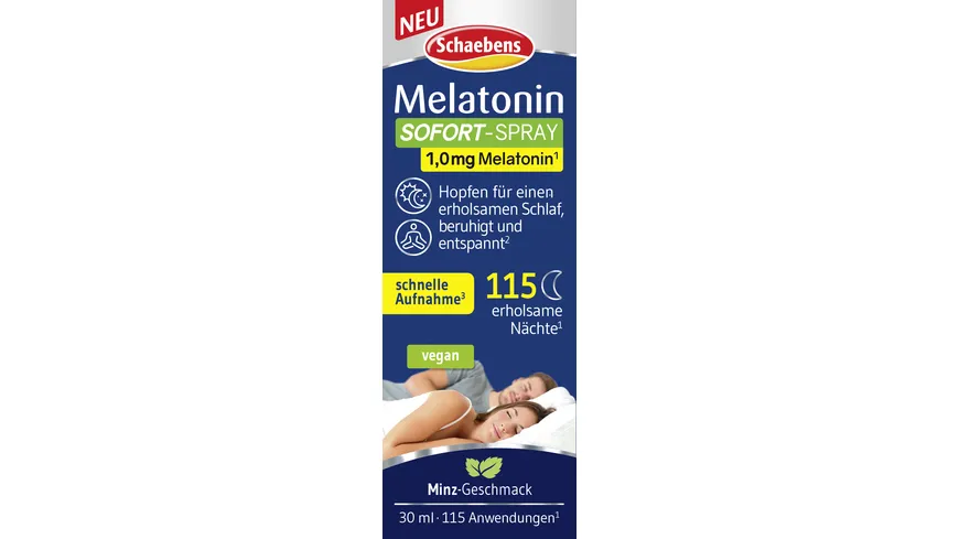 Schaebens Melatonin SOFORT-SPRAY 30 ml