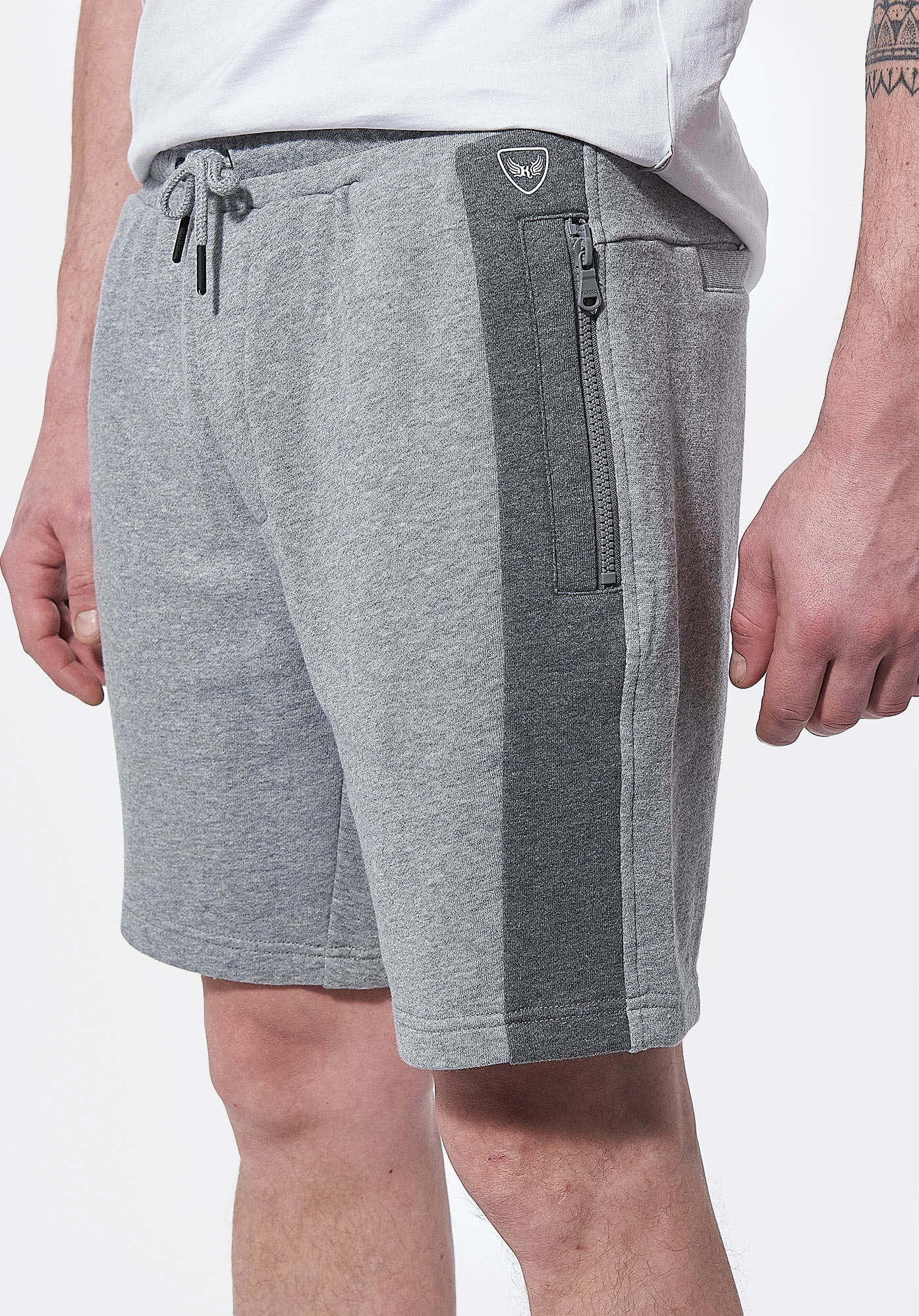 NEGUI  Short jogging gris Homme