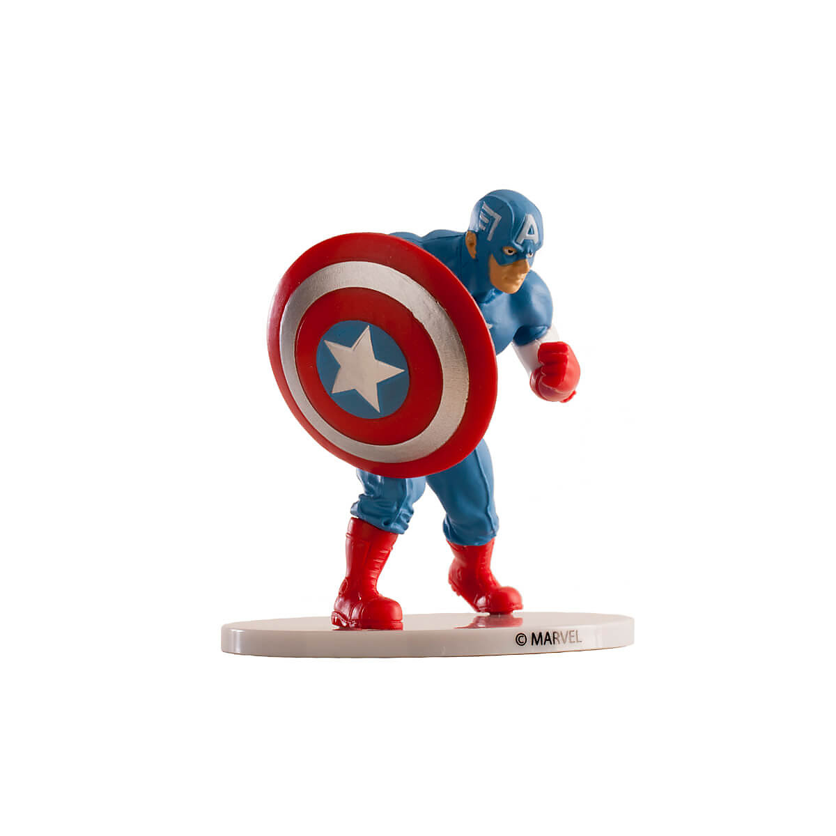 Tortendeko Figur Captain America von den Avengers, 8,5cm