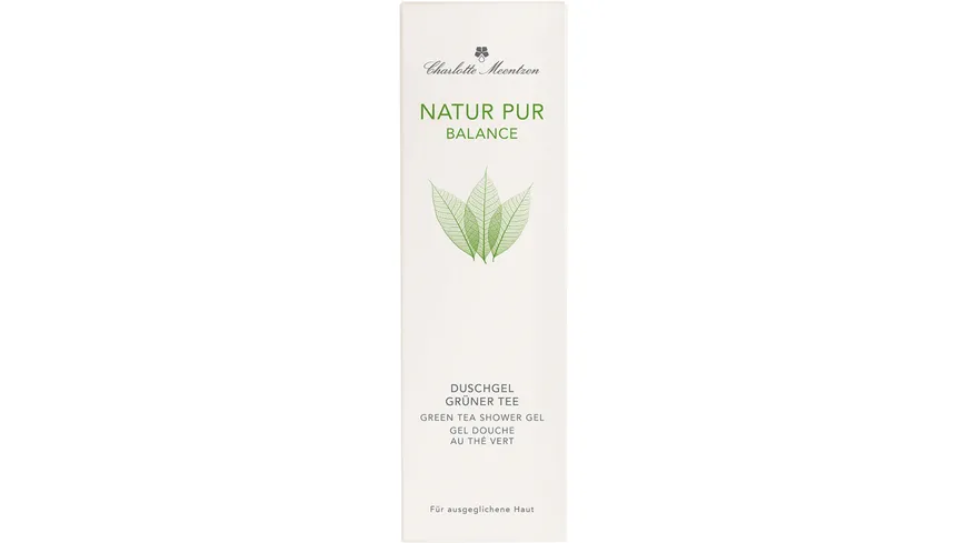 Charlotte Meentzen NATUR PUR BALANCE Duschgel Grüner Tee 200 ml