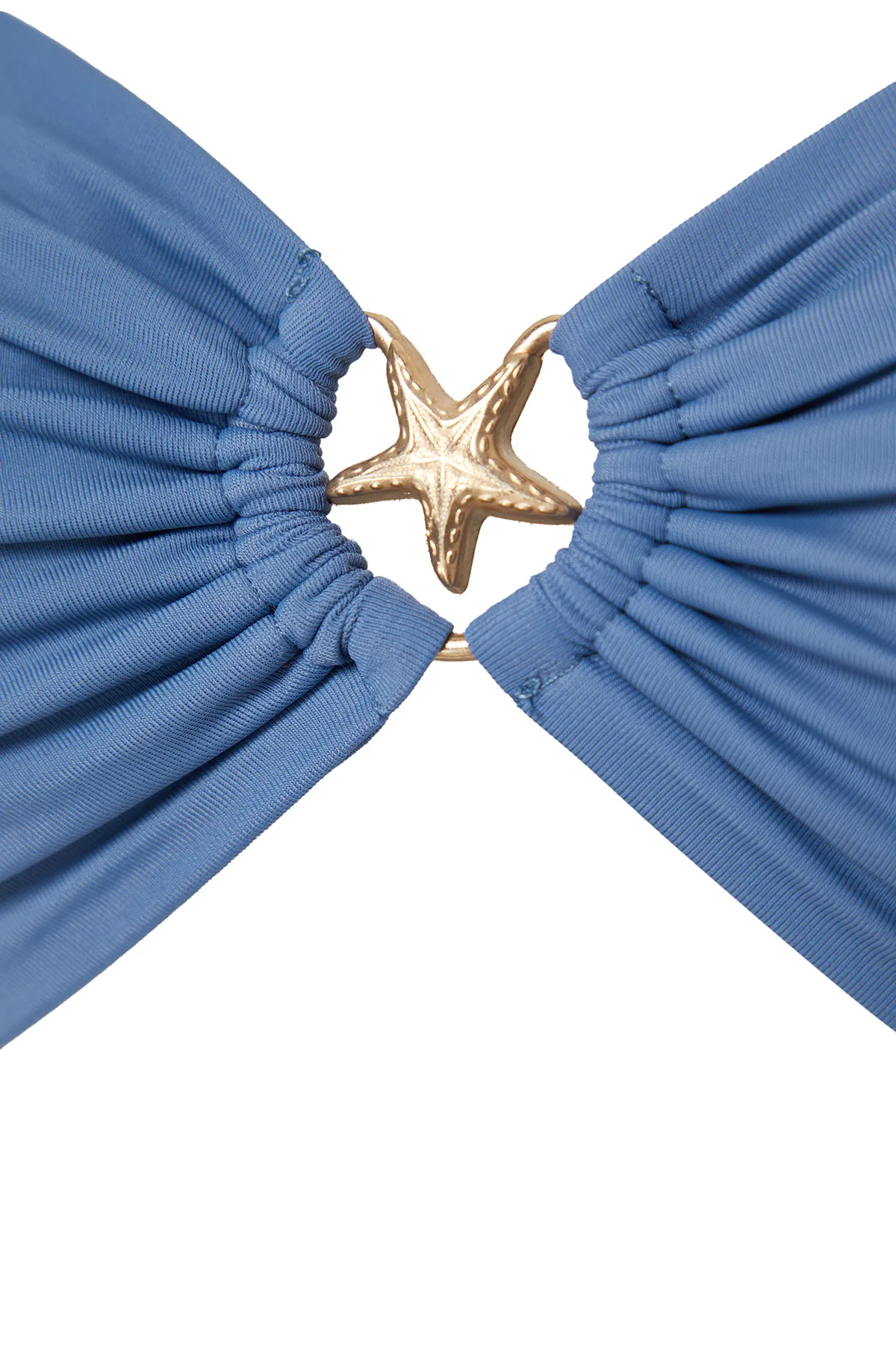 Trendyol Collection  Blaues trägerloses Accessoire-Bikinioberteil TBESS24BU00150