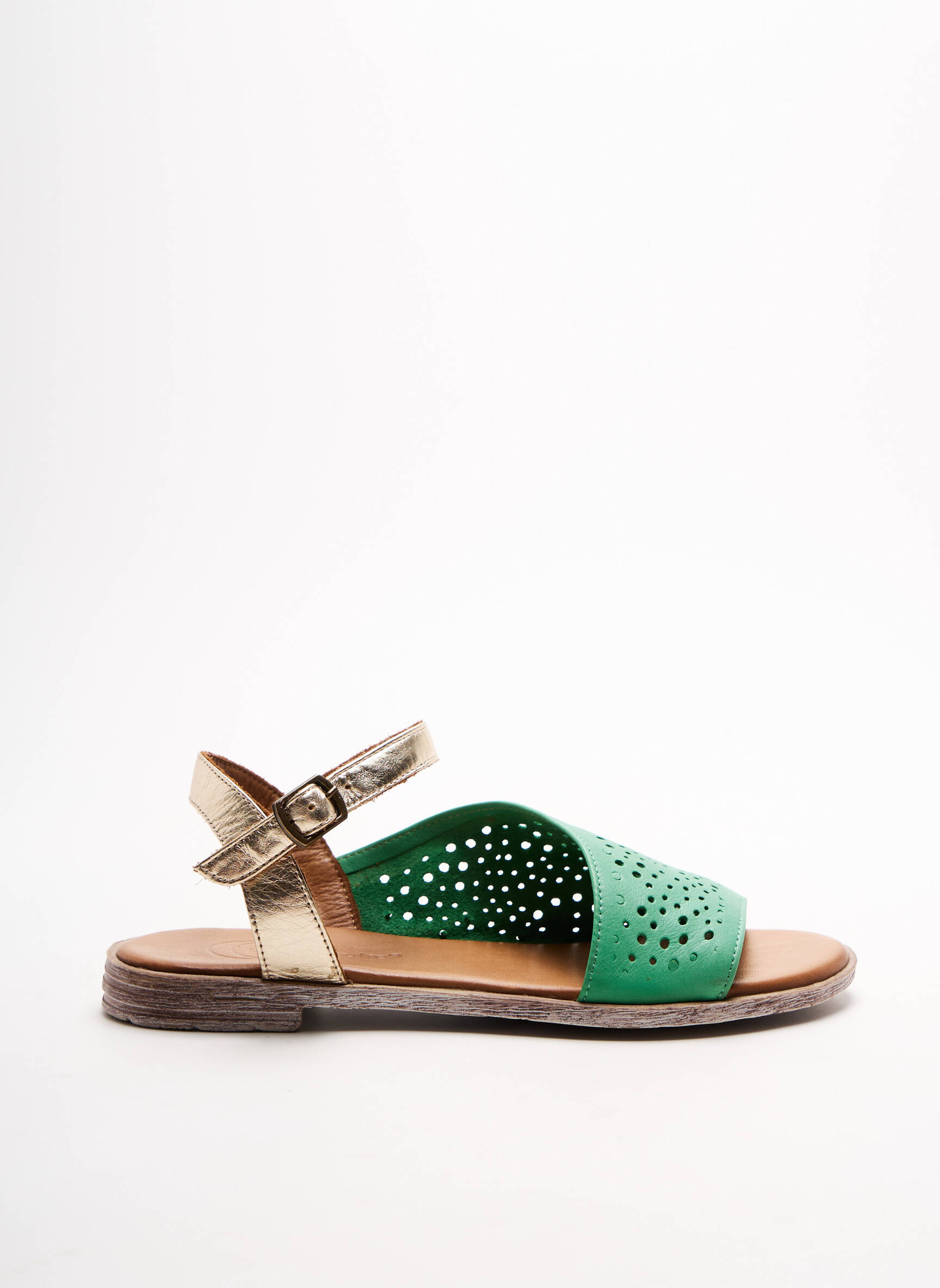 Lune L Autre Sandales Nu Pieds Femme couleur vert