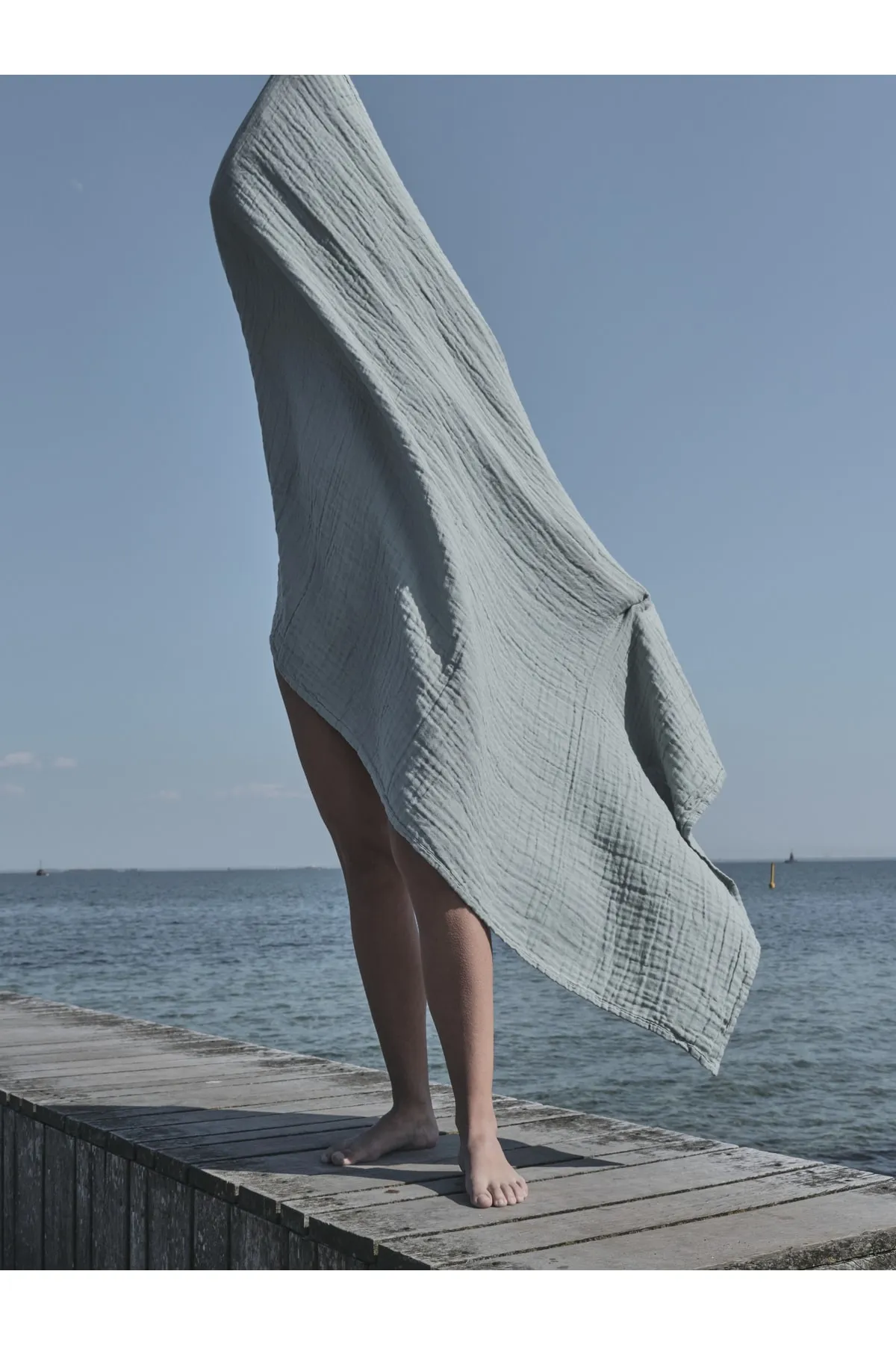 The Organic Company  Strandtuch - Grün - Casual