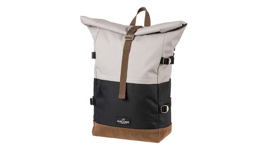 WALKER Roll up Two Rucksack LIGHT GREY / ANTHRACITE
