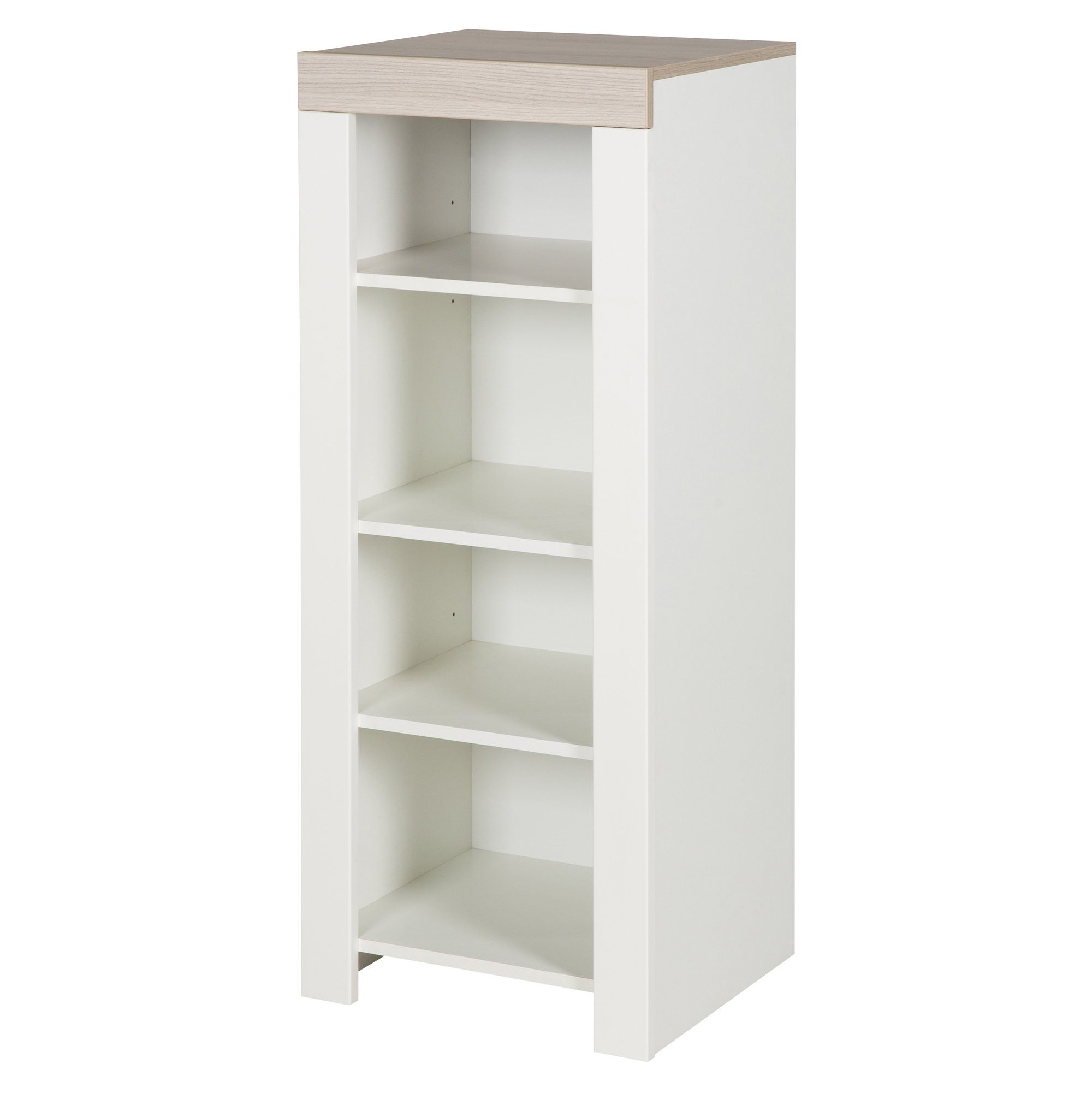roba® Standregal Felicia, Spielzeugregal mit 4 offenen Fächern im modernen Landhausstil