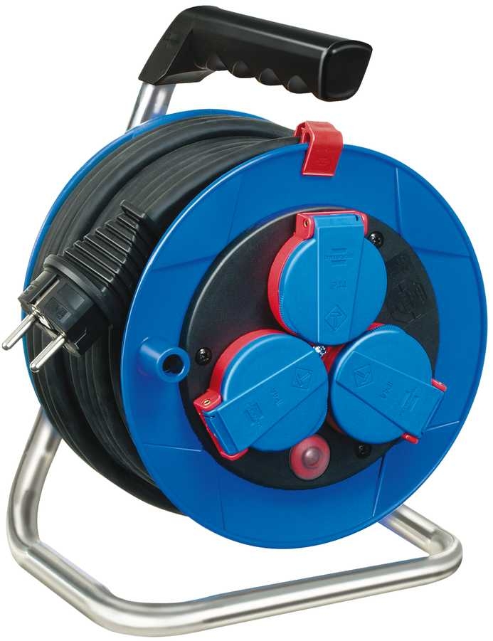 Brennenstuhl 1072210 Garant Kompakt kabeltromle 15m H05RR-F 3G1.5