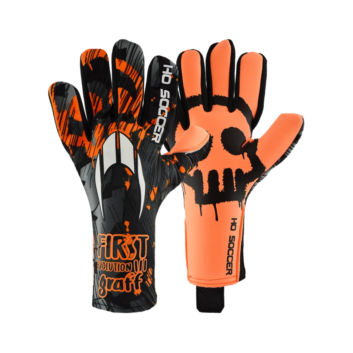 HO Soccer First Evolution III TW-Handschuhe Orange