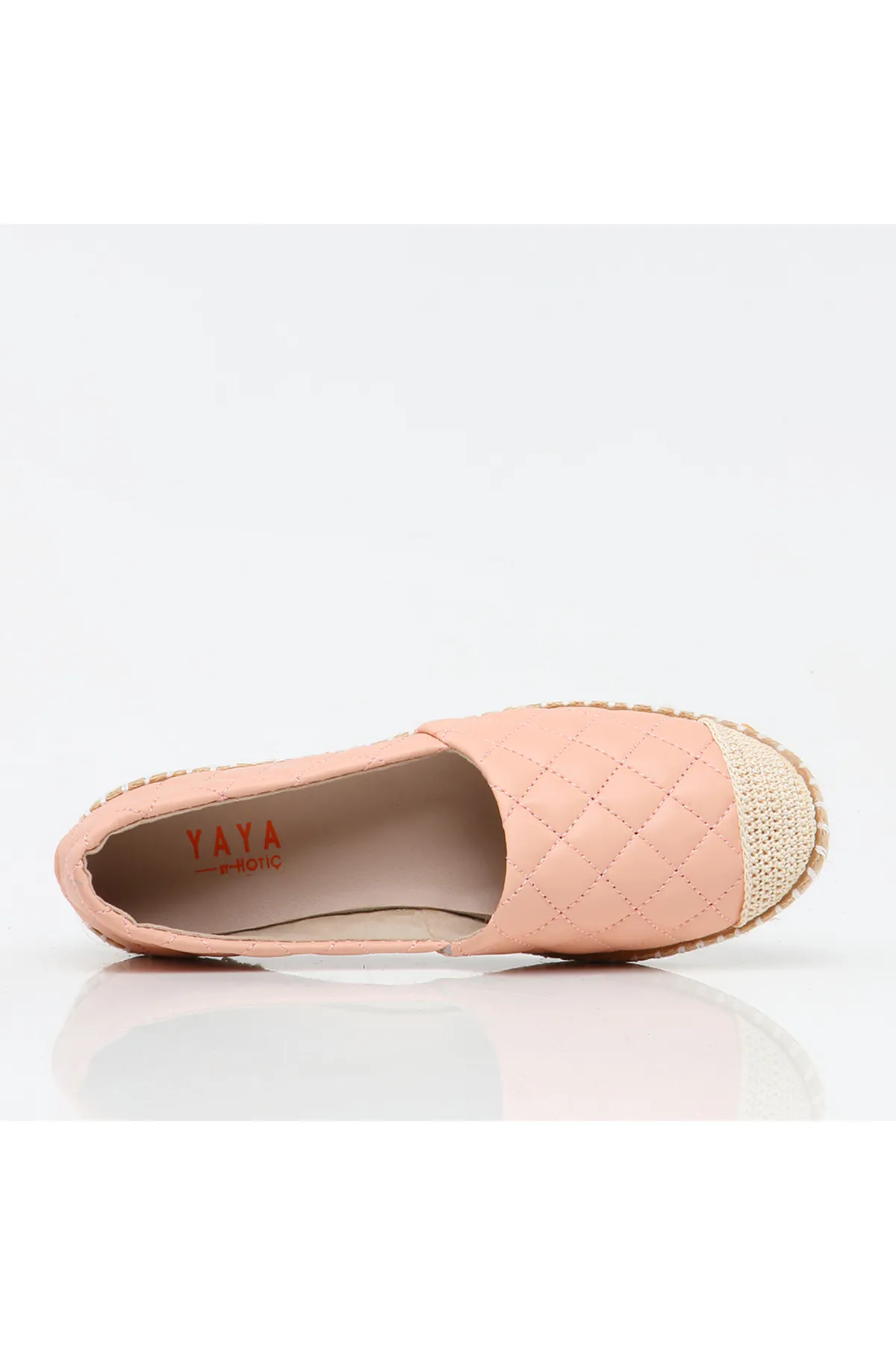 Yaya by Hotiç  Espadrilles - Rosa - Flacher Absatz