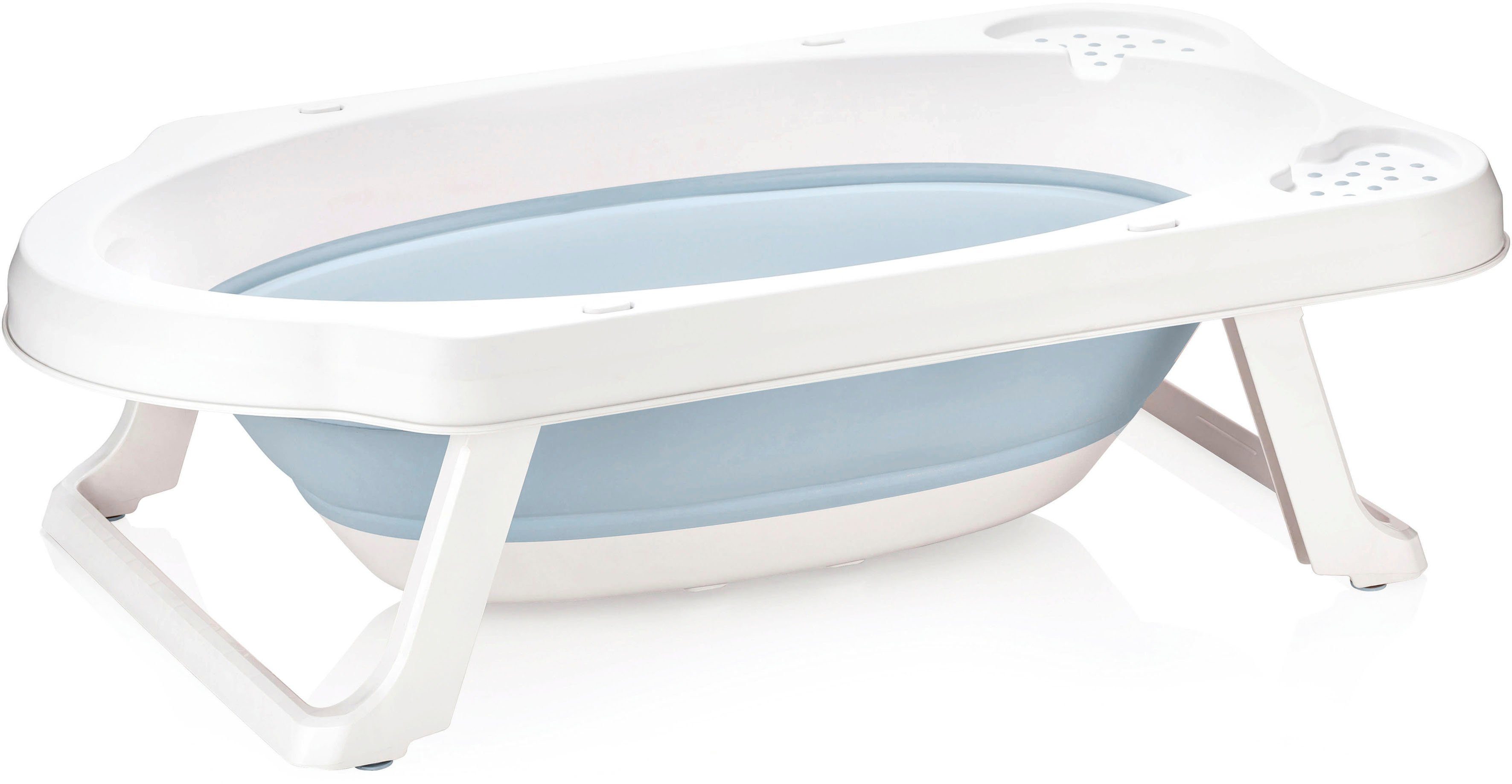 keeeper Babybadewanne Maja, cloudy blue, mit Stöpsel