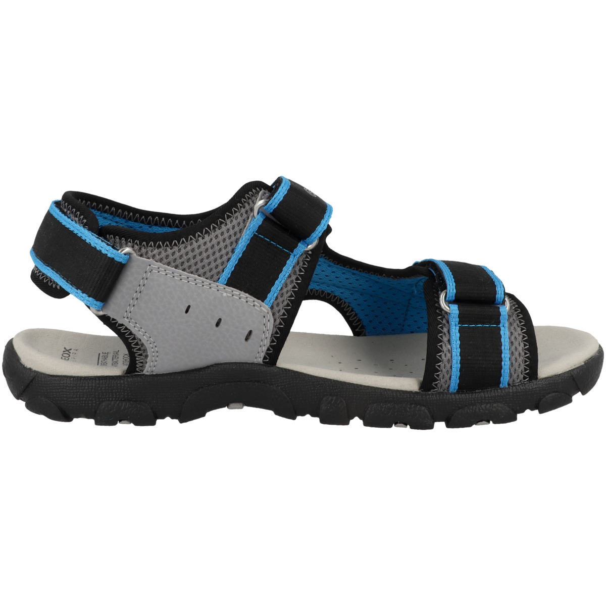 Geox J S.Strada A Sandale dunkelgrau