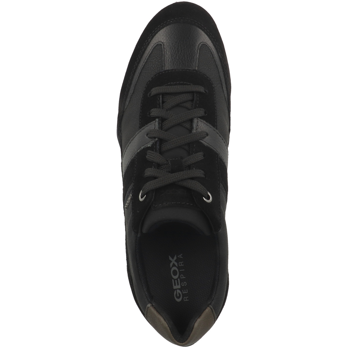 Geox U Wells B Sneaker Low schwarz