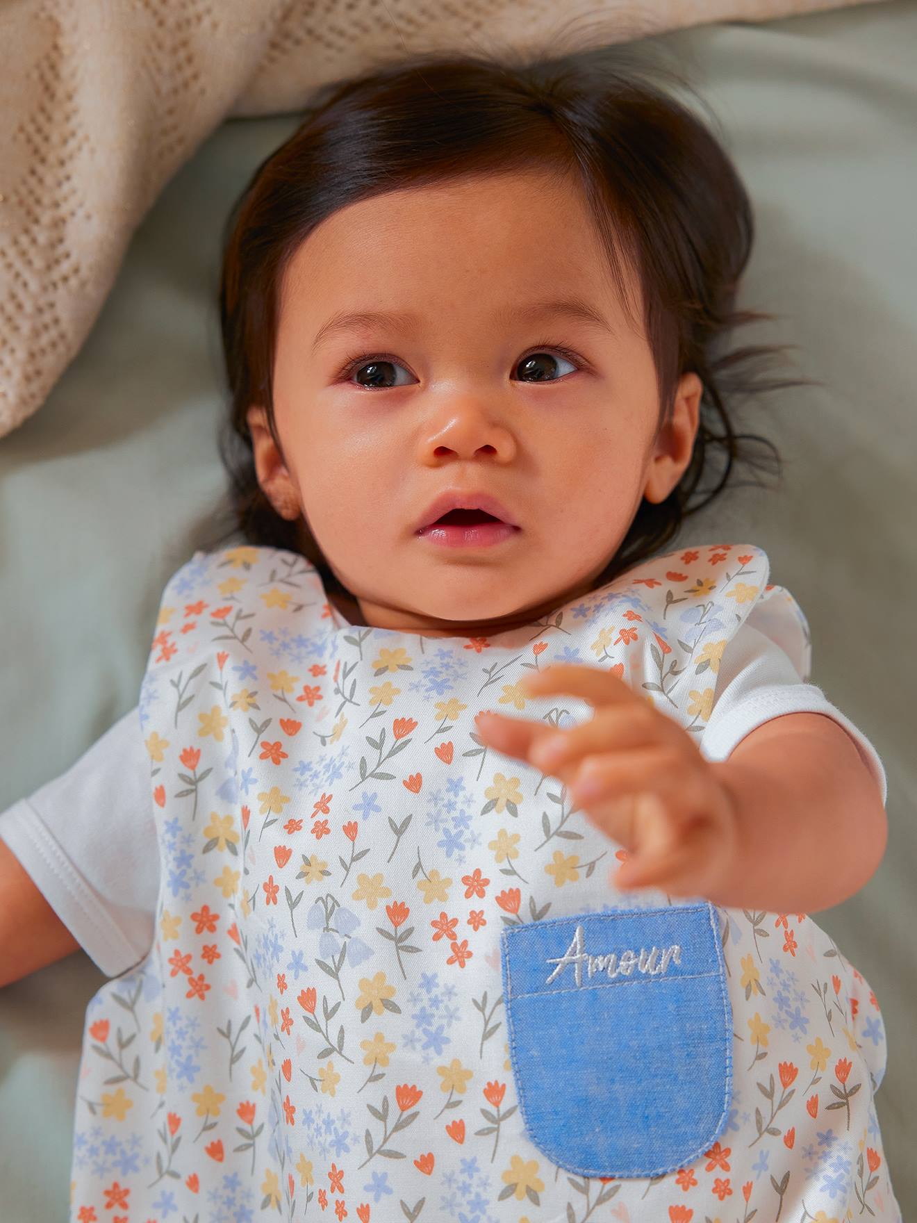 Vertbaudet Ärmelloser Baby Sommerschlafsack GIVERNY Oeko-Tex - mehrfarbig