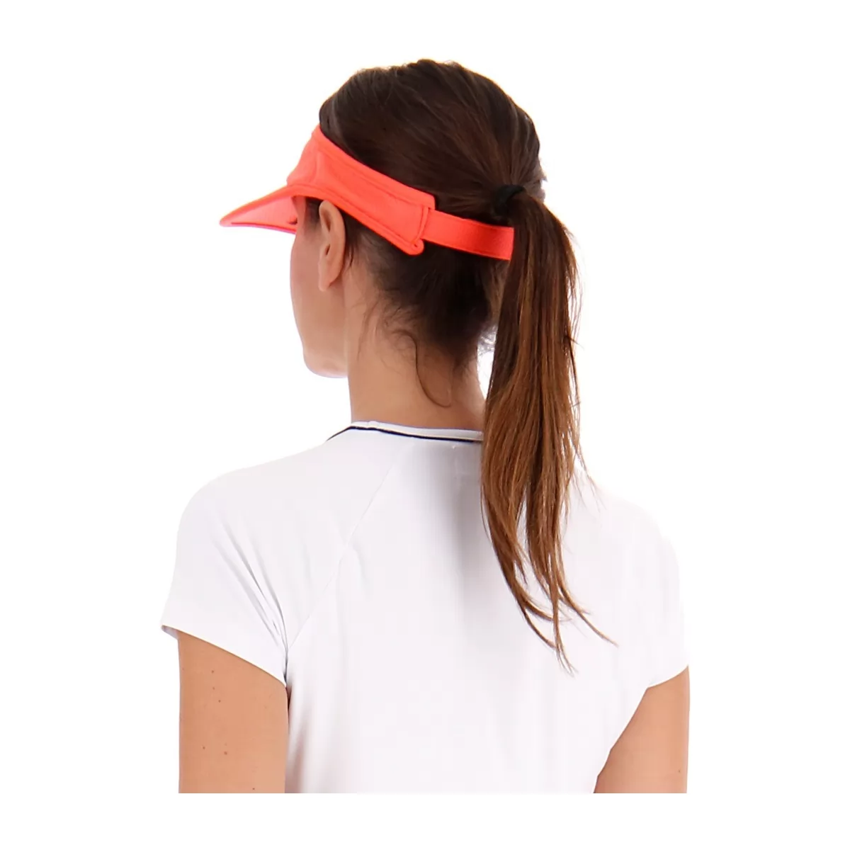 TENNISVISIR MED FIERY CORAL-