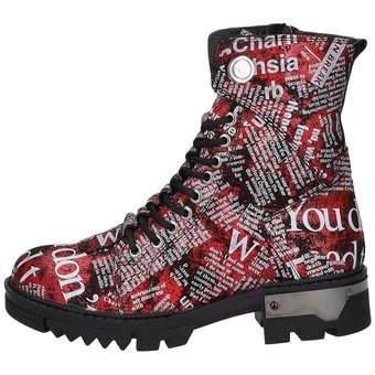 2Go Fashion Schnürstiefelette in bunt