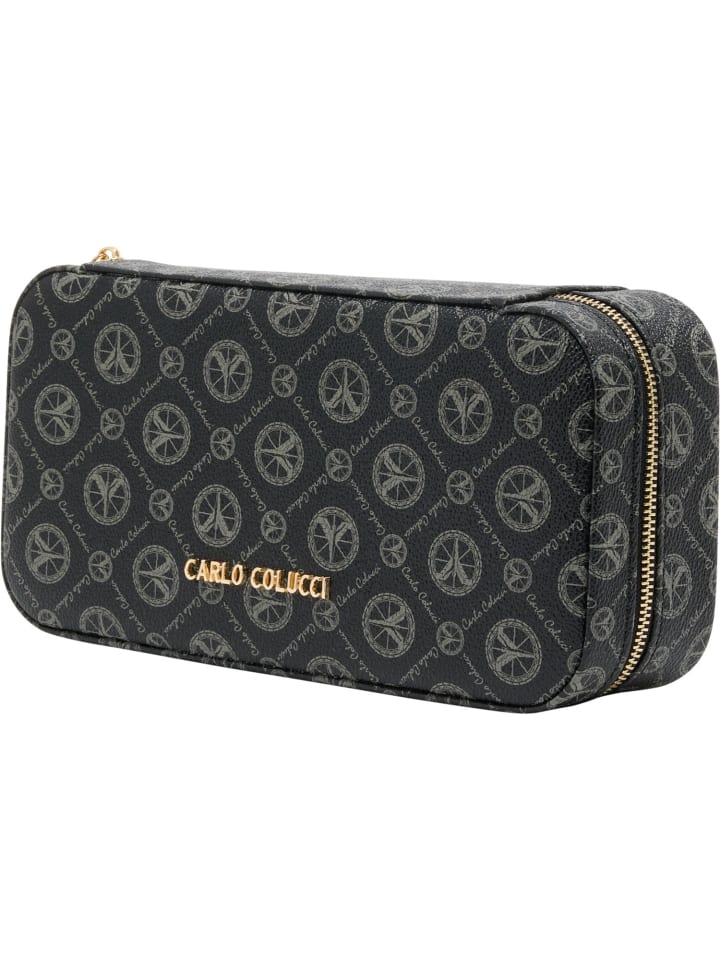 Carlo Colucci Schmucktasche DeGiorgi in Schwarz günstig kaufen onesize