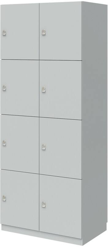 Bisley Schrank Weiß 800 (B) x 500 (T) x 1970 (H) mm PNL08194001