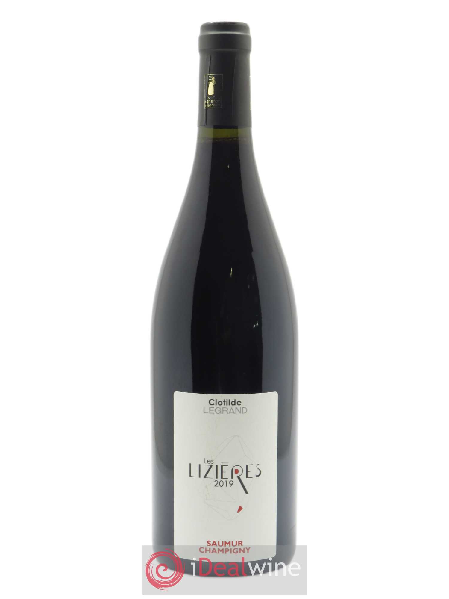 Saumur-Champigny Les Lizières Clotilde Legrand (anciennement René-Noël Legrand)  2019 - Lot de 1 Bouteille