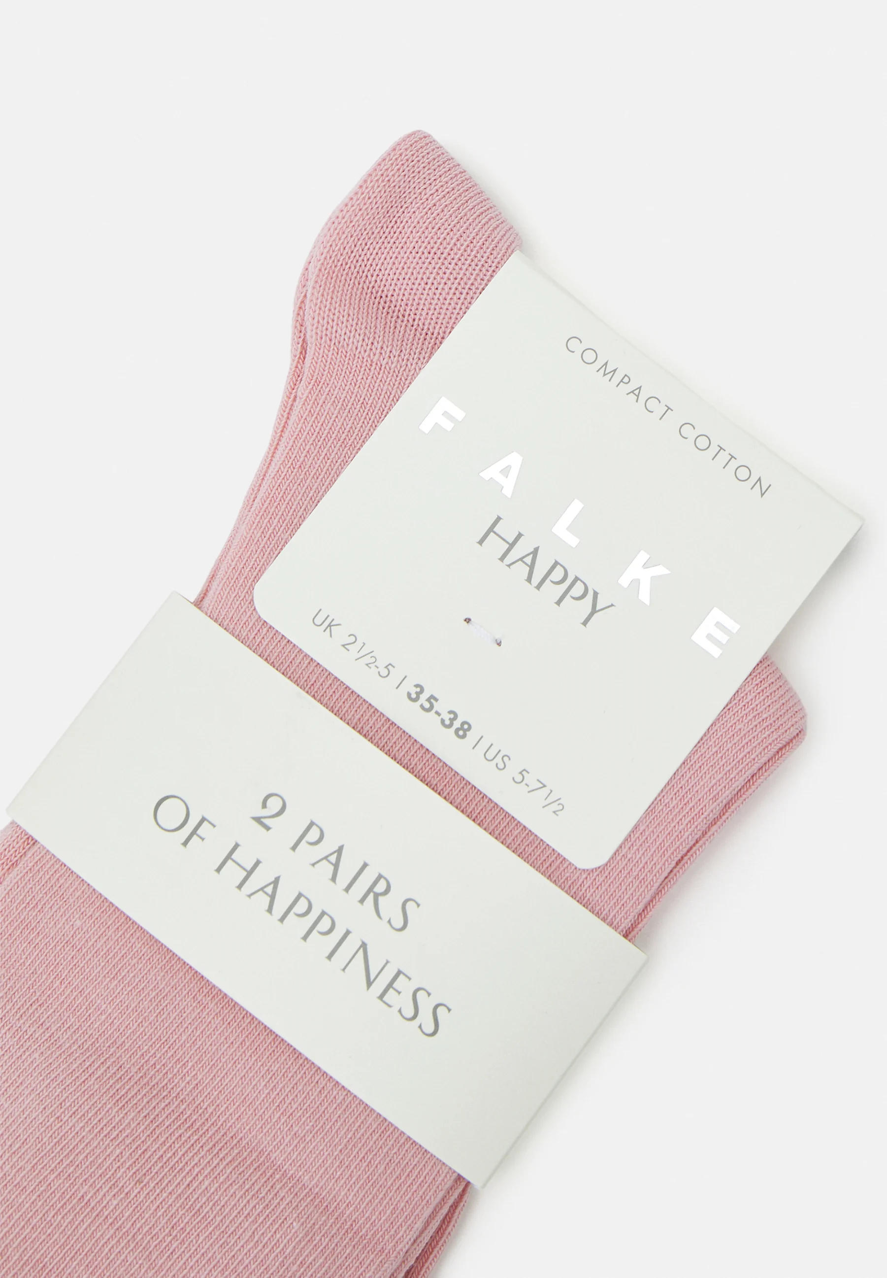 FALKE Happy 2-Pack calcetines casuales para uso diario