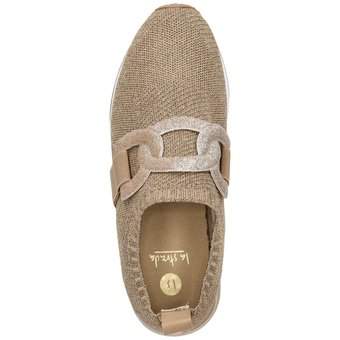 La Strada Slipper in beige
