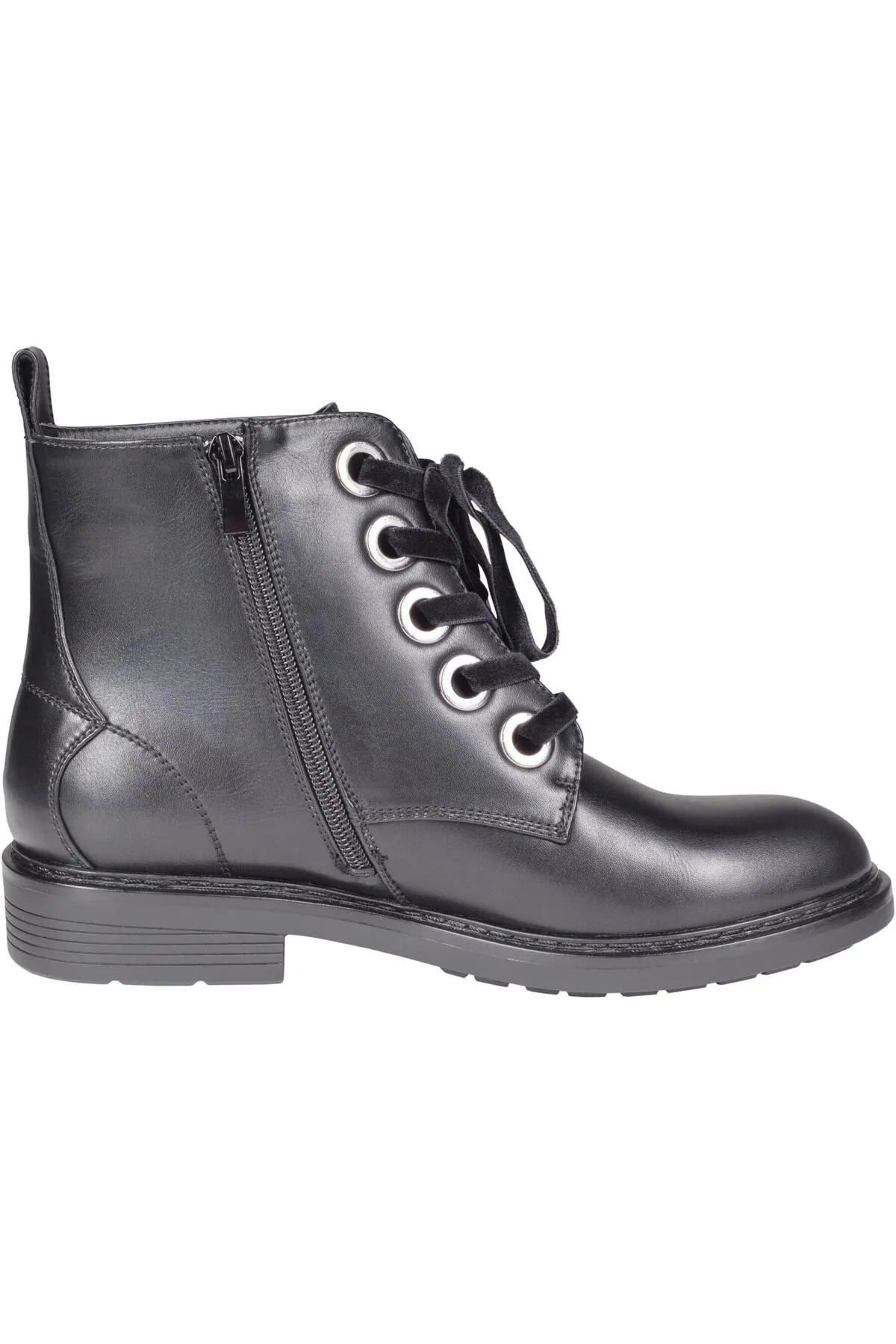 Urban Classics  Accessoires Stiefelette aus Samt mit Schnürung