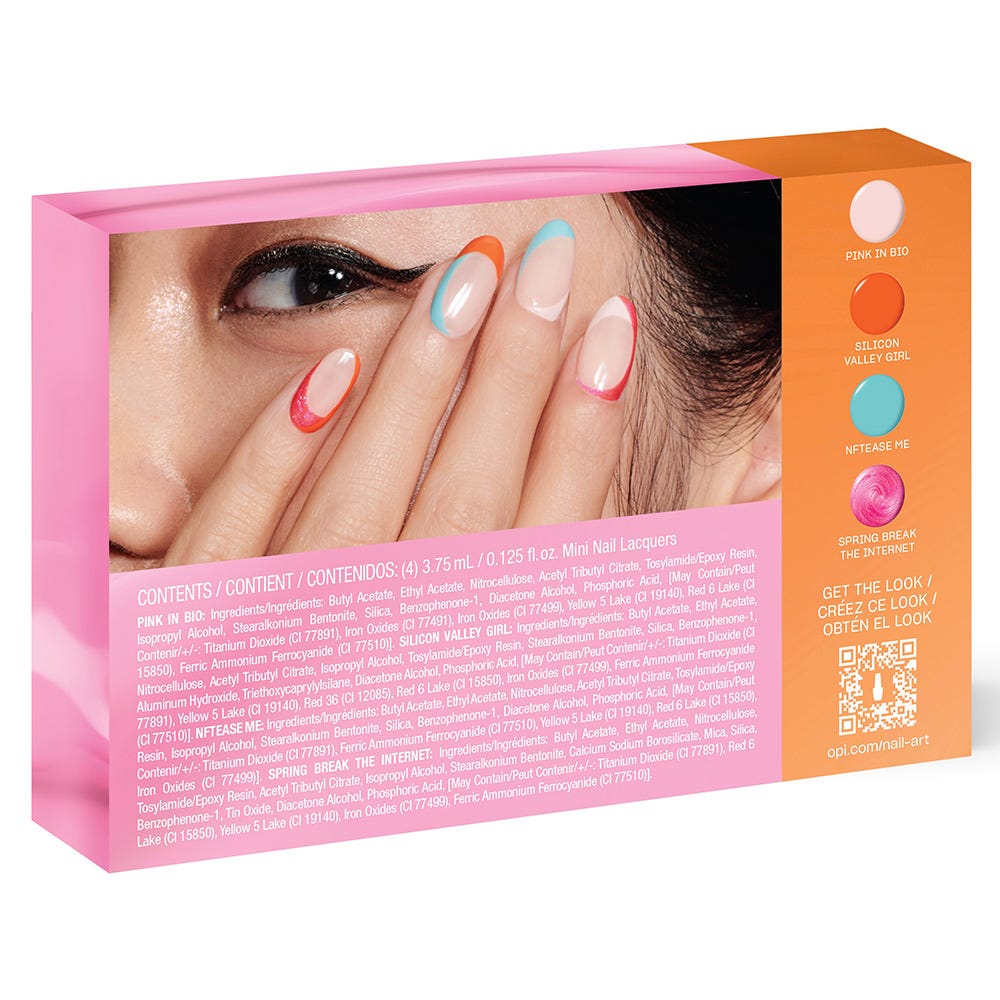 OPI Spring Nail Lacquer 4er Mini Pack