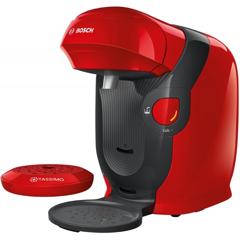 TASSIMO Kapsel-/Kaffeepadmaschine Bosch TAS1103 Tassimo Style - Kapselmaschine - rot