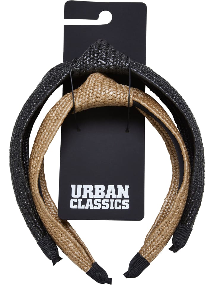 Urban Classics Urban Classics Bandana in black/beige günstig kaufen onesize