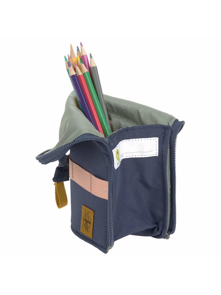 Lässig School Set Slim Unique - Schulranzen Set 7tlg. (Black) in Navy günstig kaufen onesize