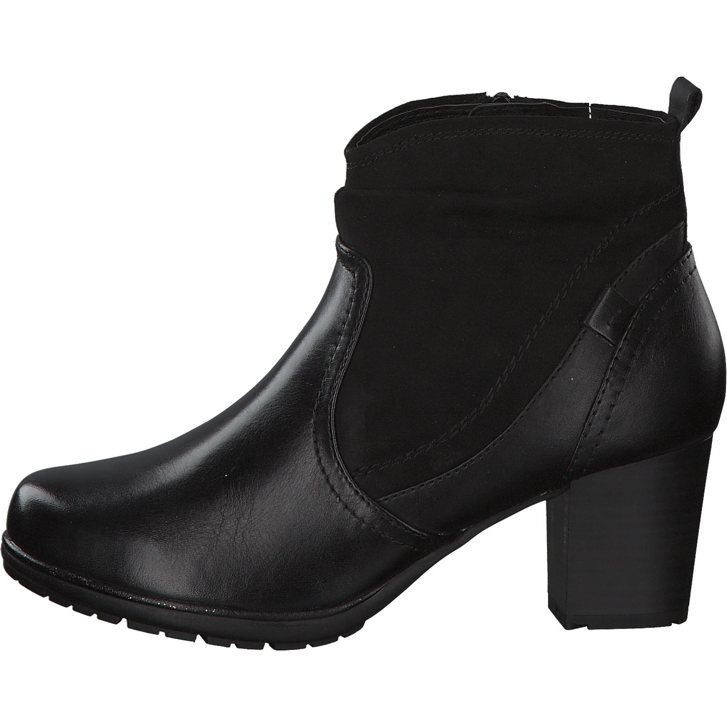 Jana Shoes 25313, Stiefeletten, Damen, Schwarz (Black Uni)