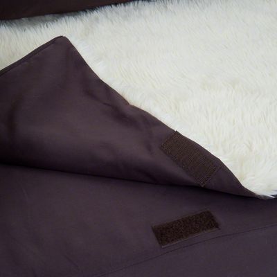 Sparpaket: Das Orthopädische Hundebett eckig + Kuscheldecke Paws