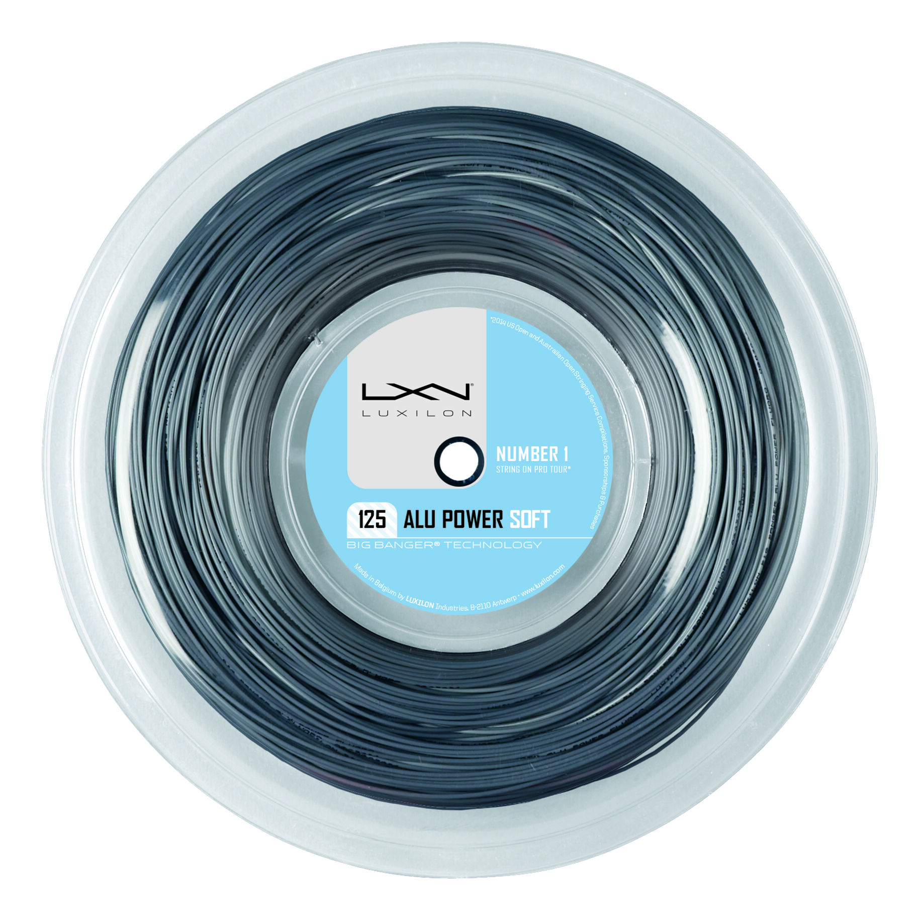 Alu Power Soft Saitenrolle 200m - Silber