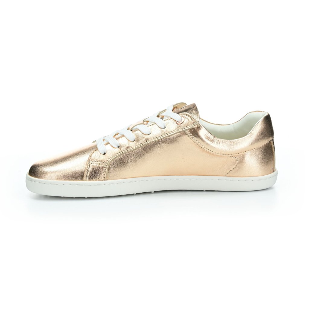 Shapen Feelin Uni Rose Gold Leather Barfuß-Halbschuhe