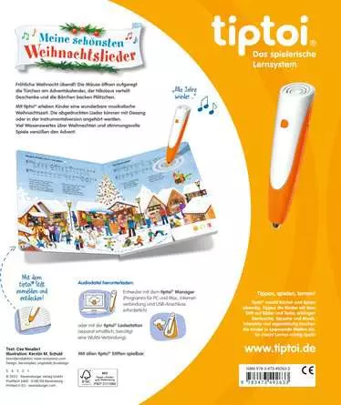 tiptoi® Meine schönsten Weihnachtslieder