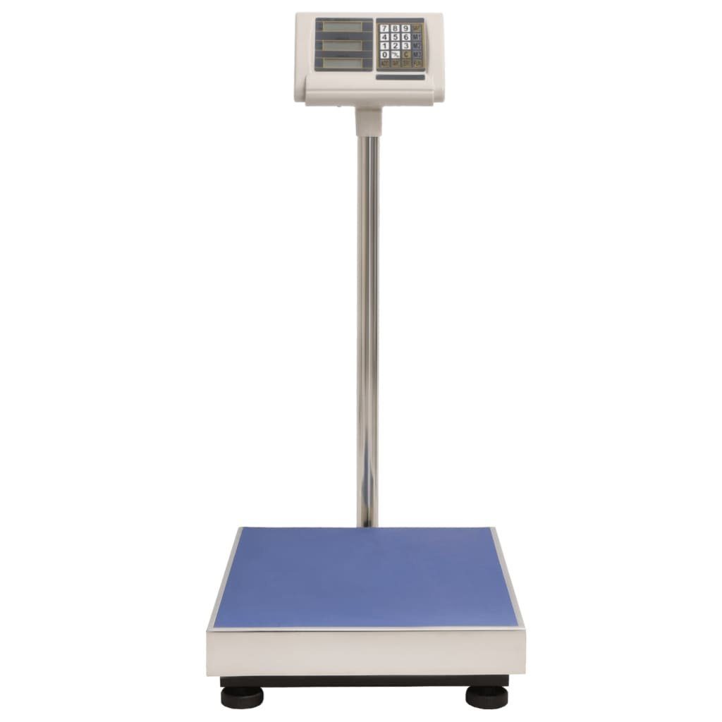 vidaXL Küchenwaage Digitale Plattformwaage 300 kg mit Akku