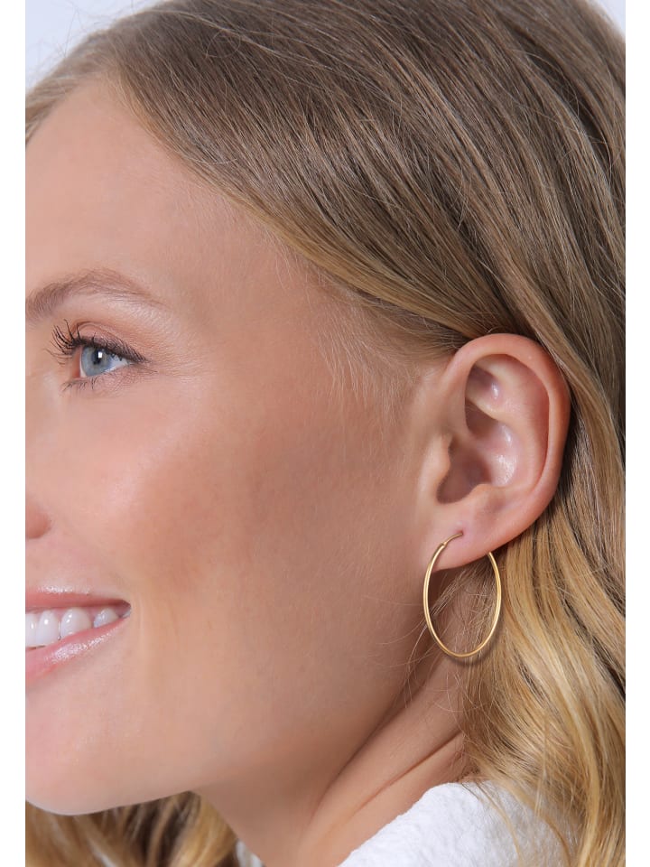 Elli Ohrringe 925 Sterling Silber in Gold günstig kaufen onesize