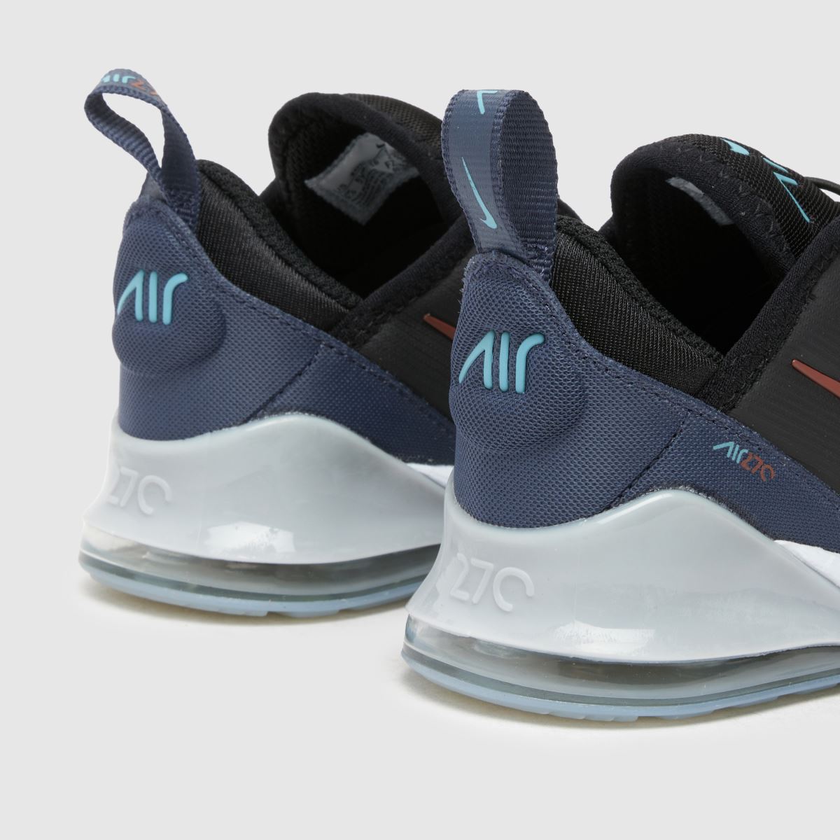 Nike Air Max 270 Sneakers för småbarn, svarta, multifärgade