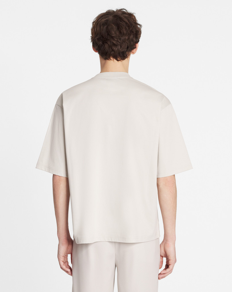 T-SHIRT OVERSIZE BRODÉ CURB LACE