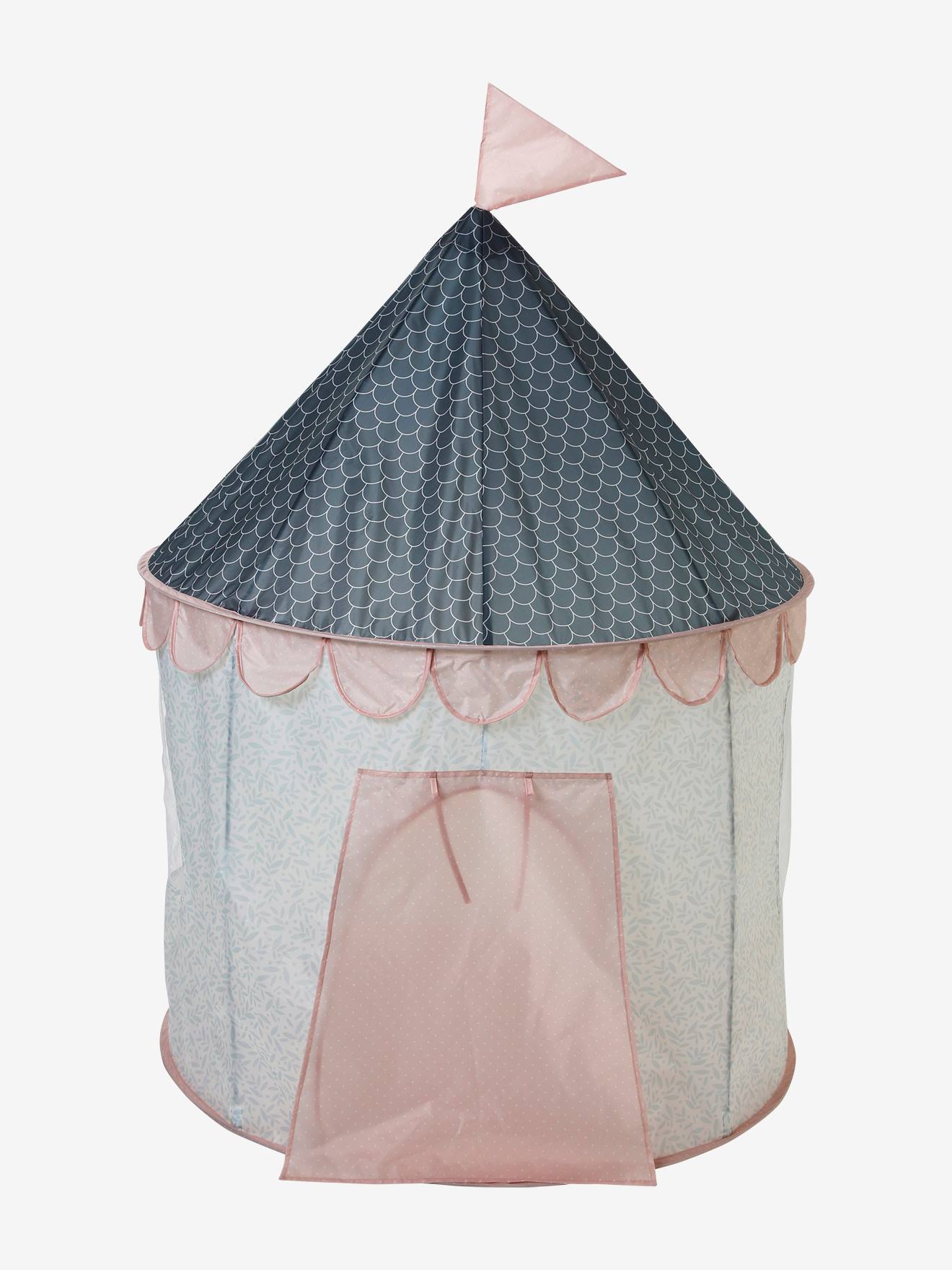 Tente de jeu château bleu