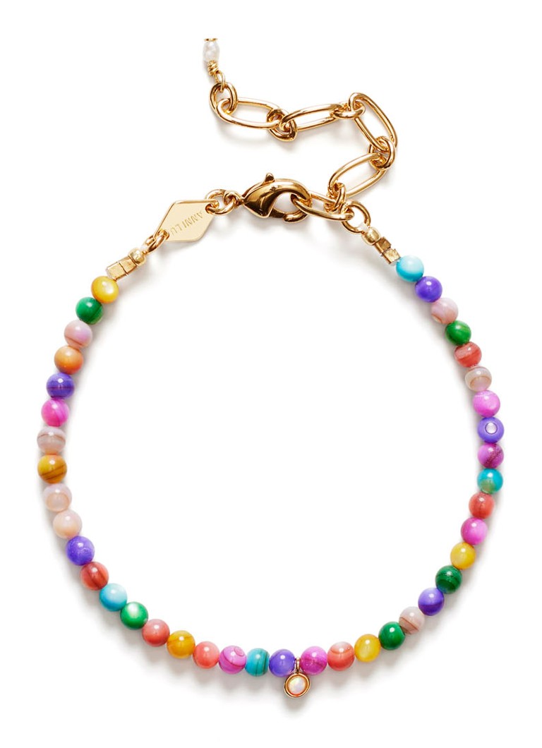 Bracelet ANNI LU Carnival en perles plaqué or